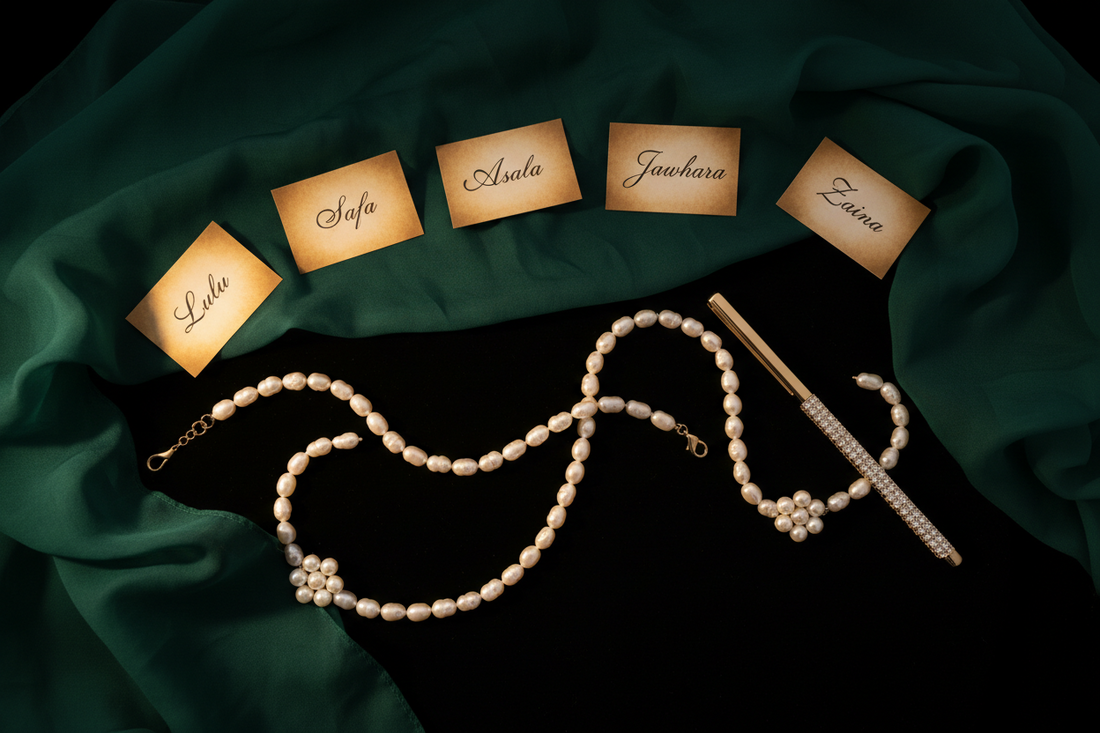 The Names Behind the Brand: Lulú, Safa, Asala, Jawhara, and Zaina