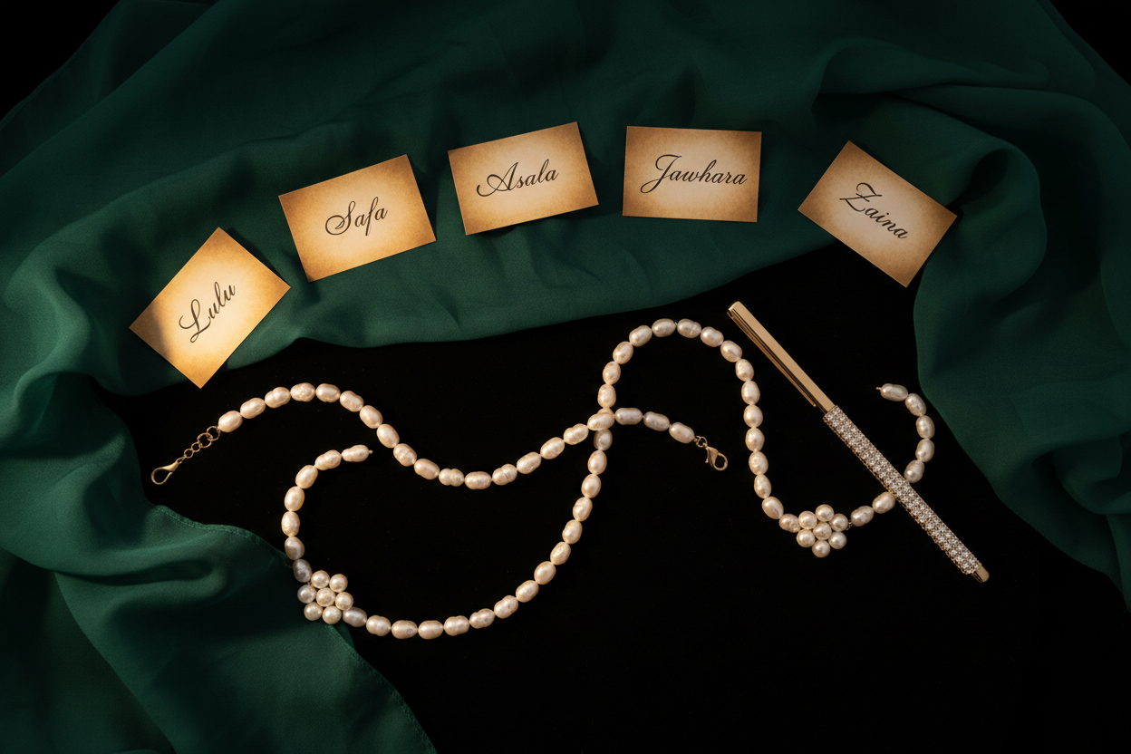 The Names Behind the Brand: Lulú, Safa, Asala, Jawhara, and Zaina