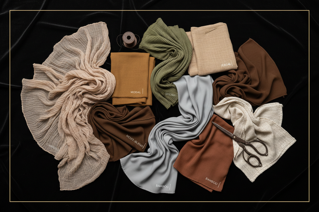 How to Choose the Right Hijab Fabric for Your Skin, Climate & Lifestyle