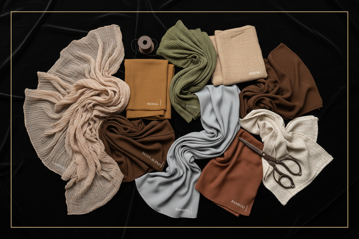 How to Choose the Right Hijab Fabric for Your Skin, Climate & Lifestyle