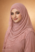 Dantal — The Lace | دانتال | Pearl Chiffon Lace Hijab