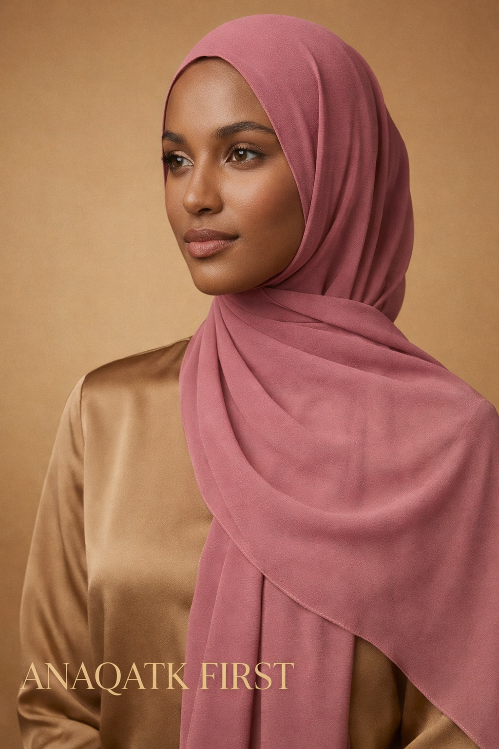 Naqaa — The Purity | نقاء | Premium Plain Chiffon Hijab