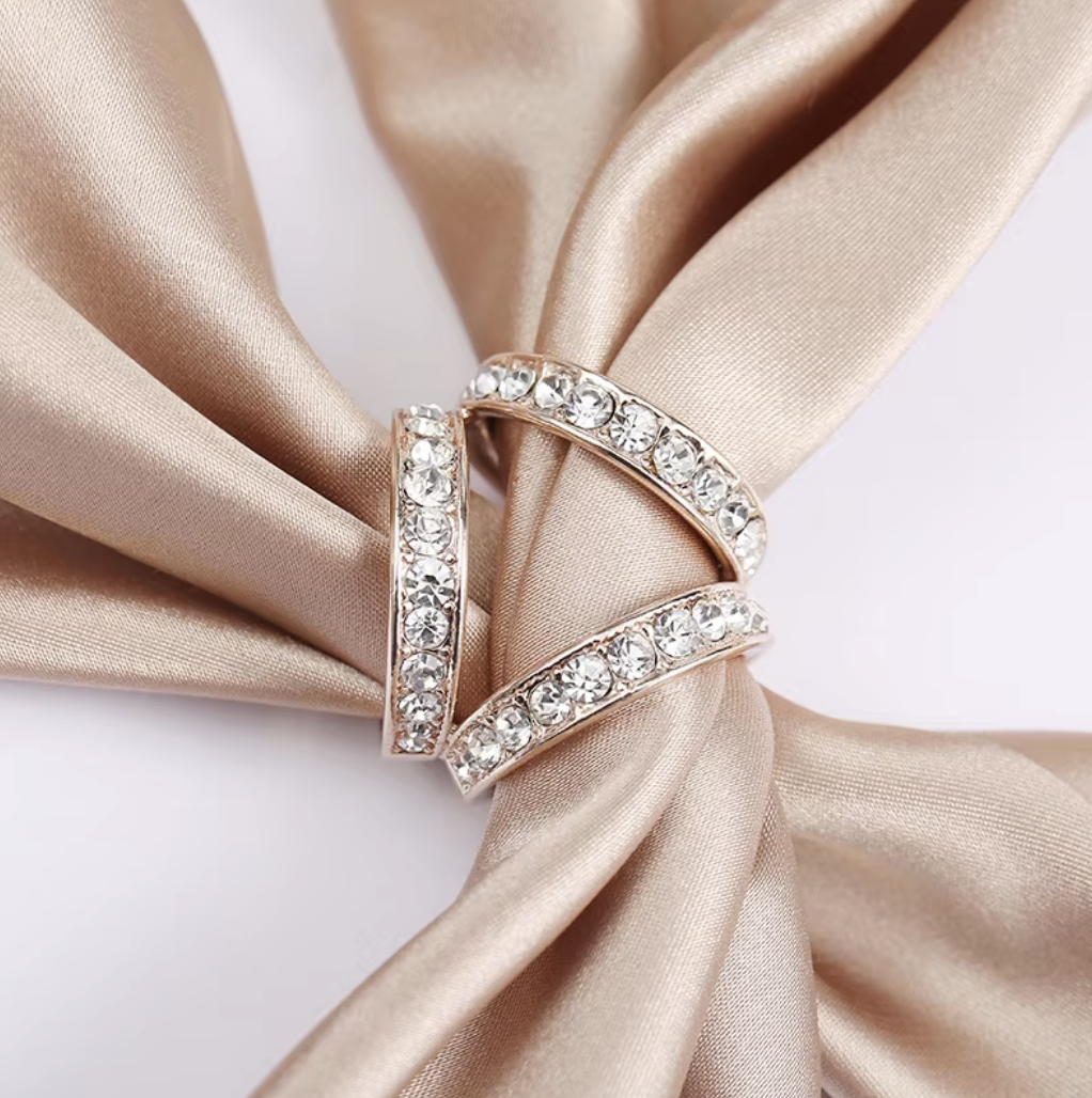 Zahra — The Blossom | Crystal Brooch & Hijab Scarf Pin