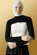 Takmila Sleeve & Collar Set - Black